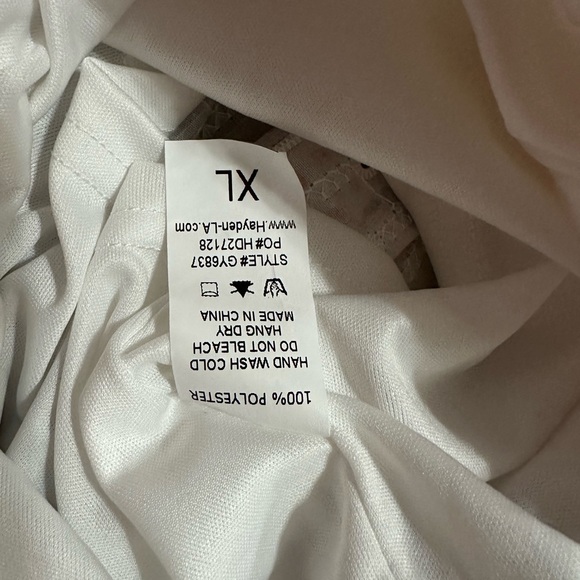 NWOT Hayden Girls Eyelet Embroidered Floral Ruffle Skirt Elastic Waist Size XL - Picture 7 of 7